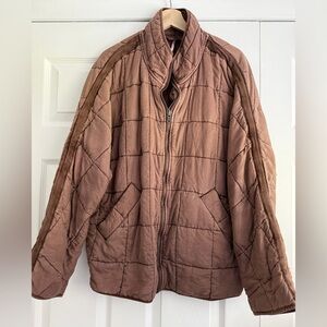 Free People Dolman Quilted Knit Jacket